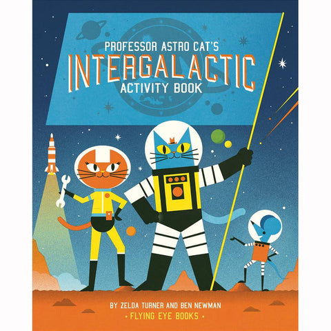 Professor Astro Cat's Intergalactic Activity Book, front cover 