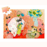 Kokeishi Puzzle (36 Pieces), rectangular puzzle unboxed 