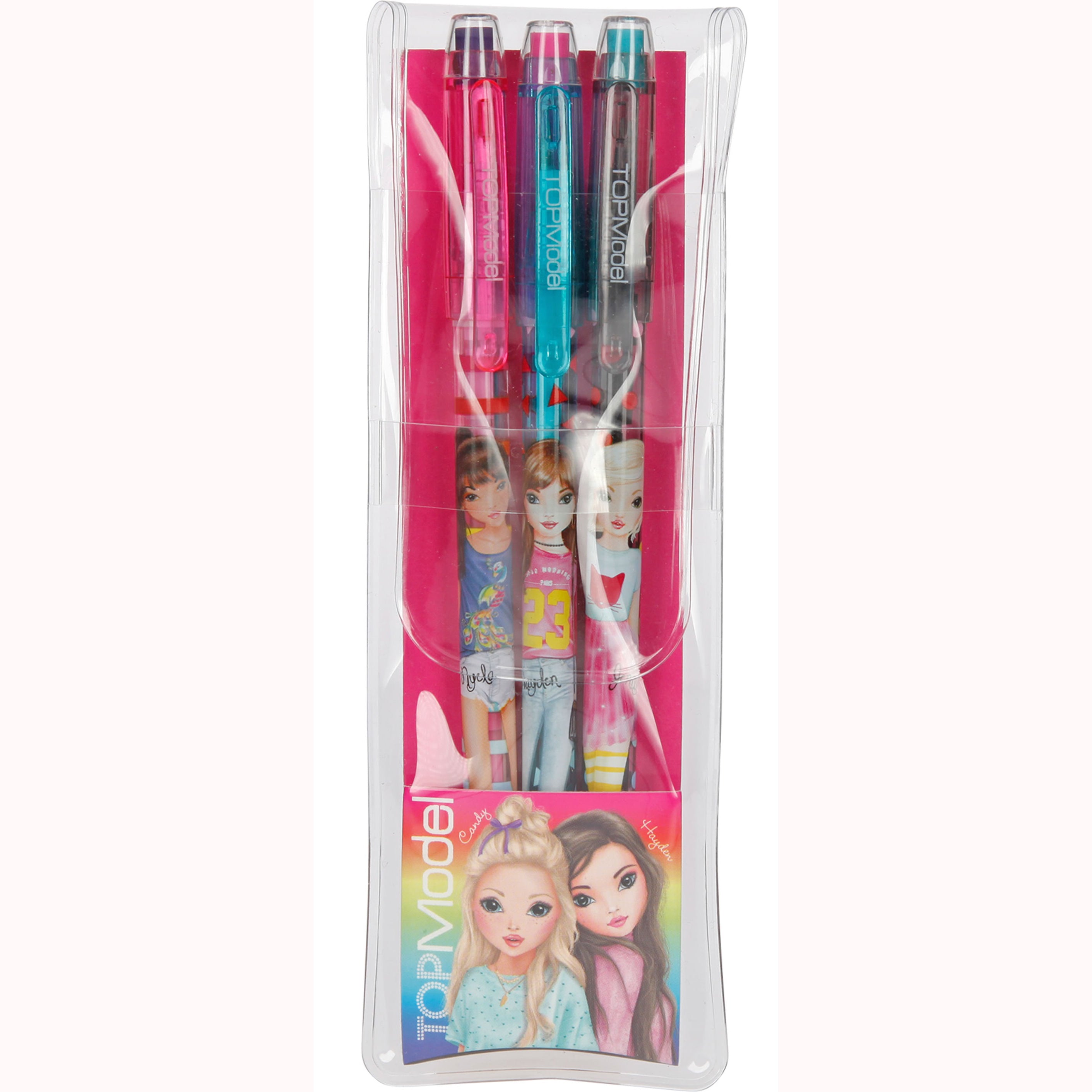 Push Pencils with Eraser by Depesche (Set of 3) in packaging 