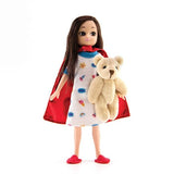 True Hero Lottie Doll (Hospital Stay) doll with teddy