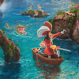 Peter Pan's Neverland, Hook detail