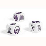 Fright Rory story cubes, showing off symbols