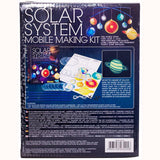 Solar System Mobile Making Kit, back of box 