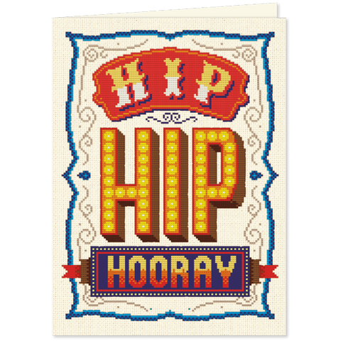 Hip Hip Hooray - Greeting Card