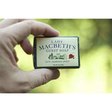 Lady Macbeth's Guest Soap, held in hand