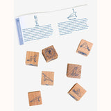 Yoga Dice, dice and booklet 